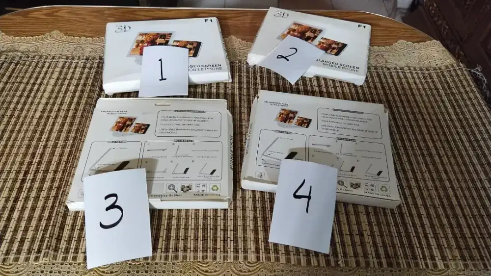 kaca pembesar layar 3D/layar pembesar untuk nonton