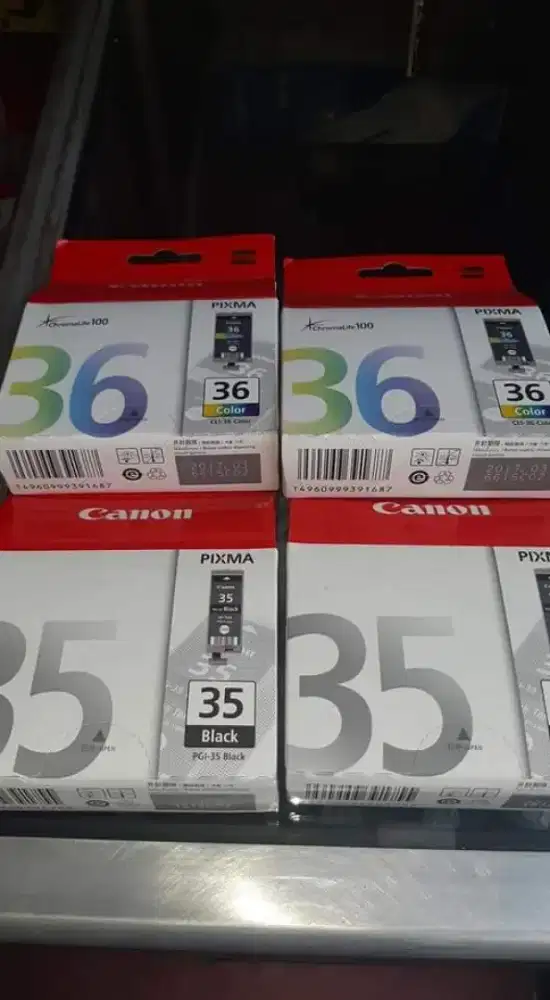 Tinta cartridge Canon 35&36