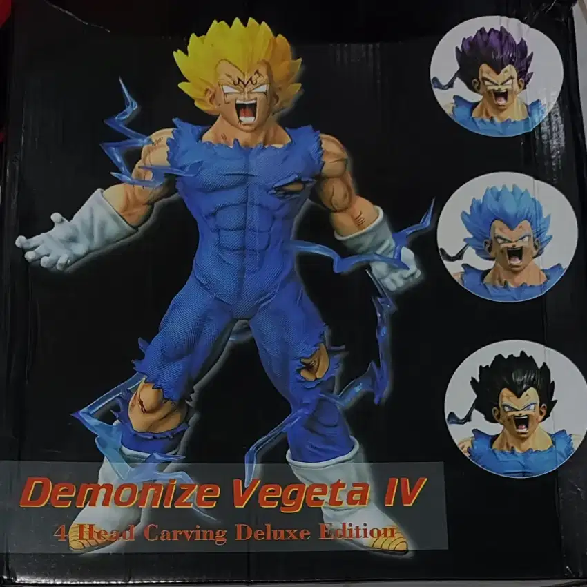 Action Figure Demonize Vegeta IV 4 head Majin Vegeta