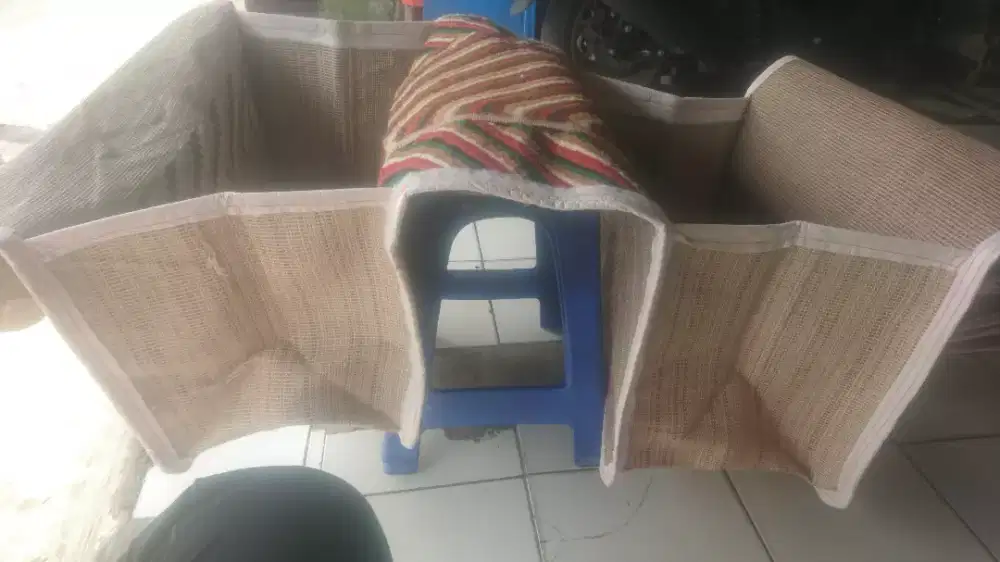 TAS MOTOR JUMBO bahan goni