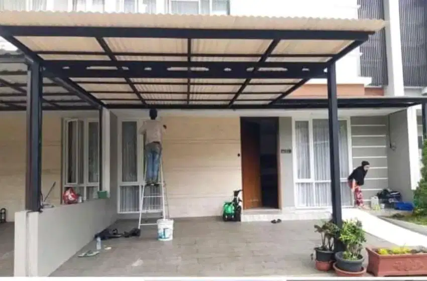 Kanopi atap alderon rs
