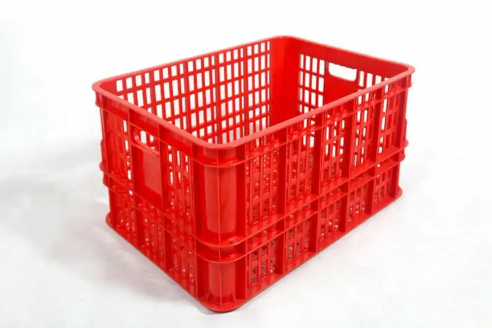 KERANJANG INDUSTRI LARGE RED COLOR,MINIMAL ORDER 108PCS