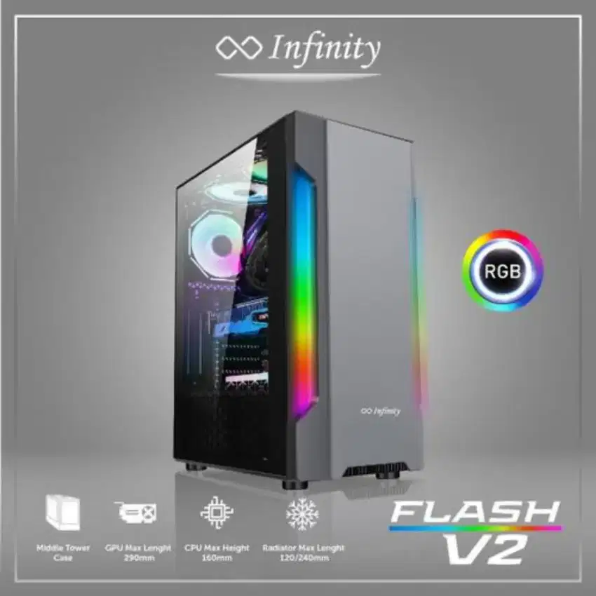 [ Baru/New ] Pc/komputer game/gaming amd ryzen baru garansi resmi