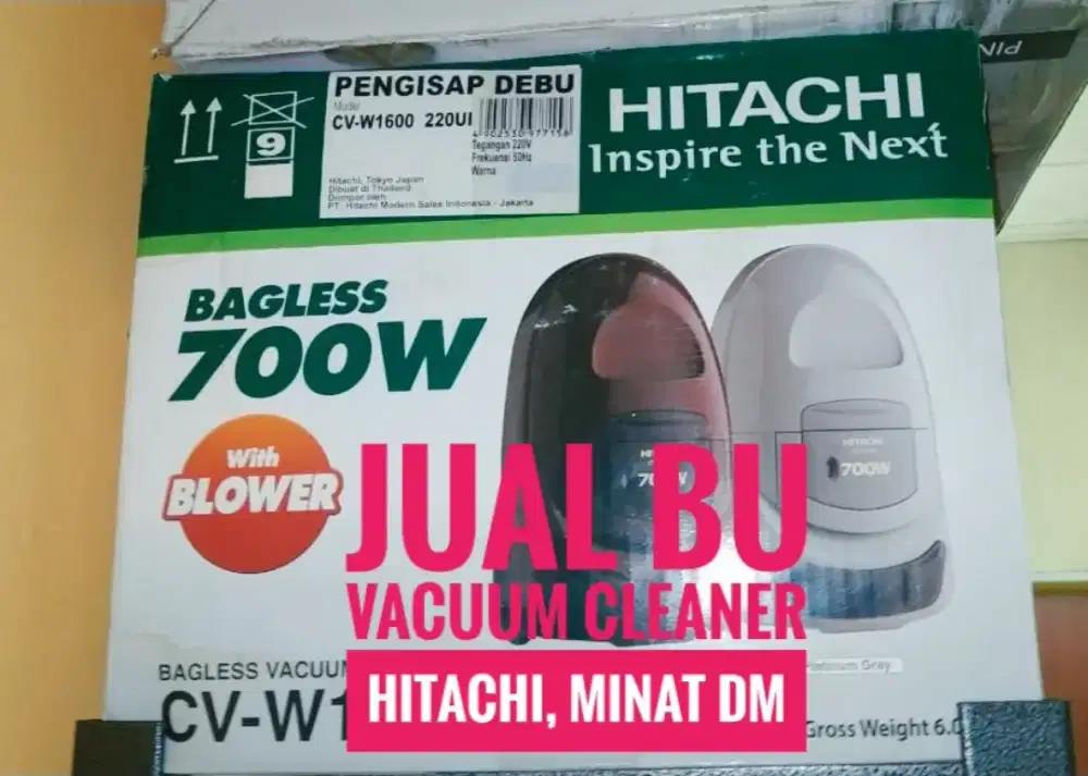 Hitachi vacuum cleaner