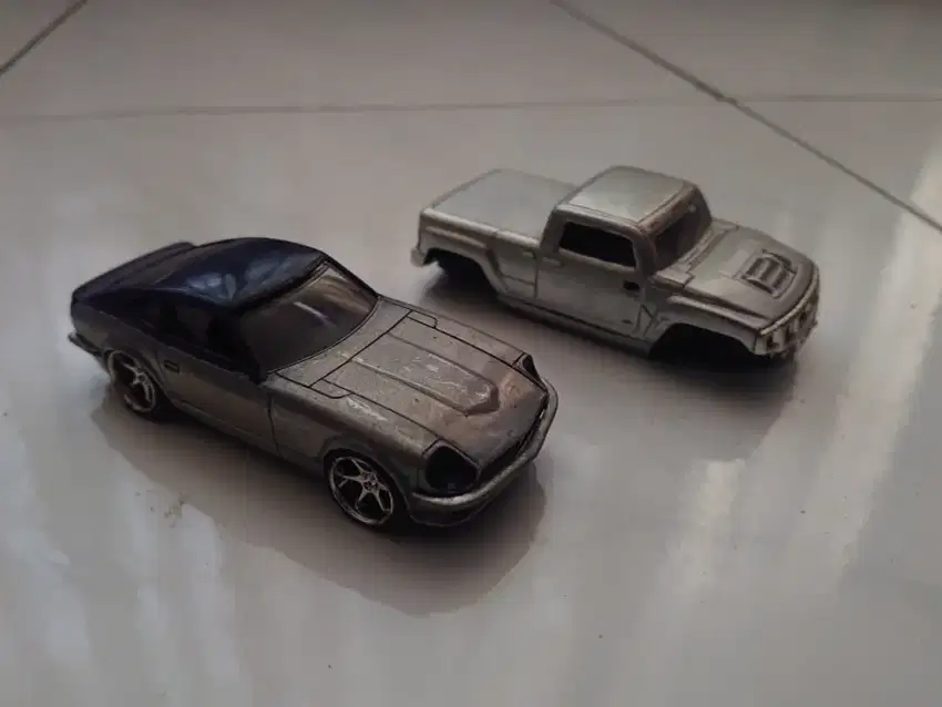 jada toys diecast datsun dan hummer bahan custom