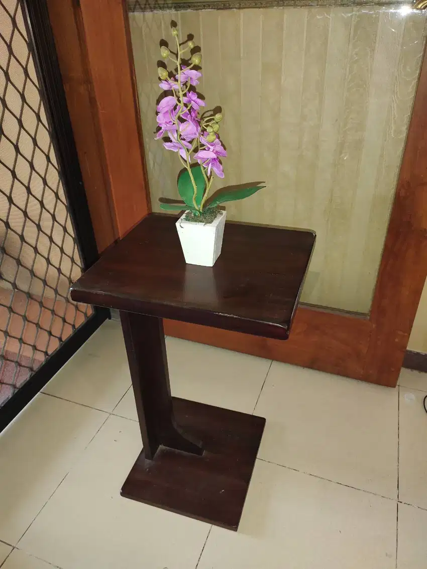 Allwood Minimalis Coffee Table Fine Finish Meja Kayu Asli (A-250)