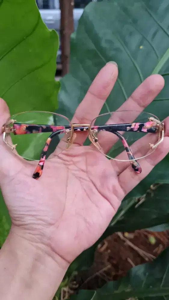 Kacamata BRUNO MAGLI PARIS 21KGP Lapis Emas original..