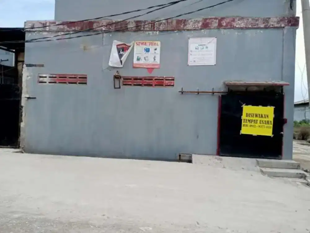 DISEWAKAN KIOS TOKO gudang di komp pantai indah dadap dkt PIK2