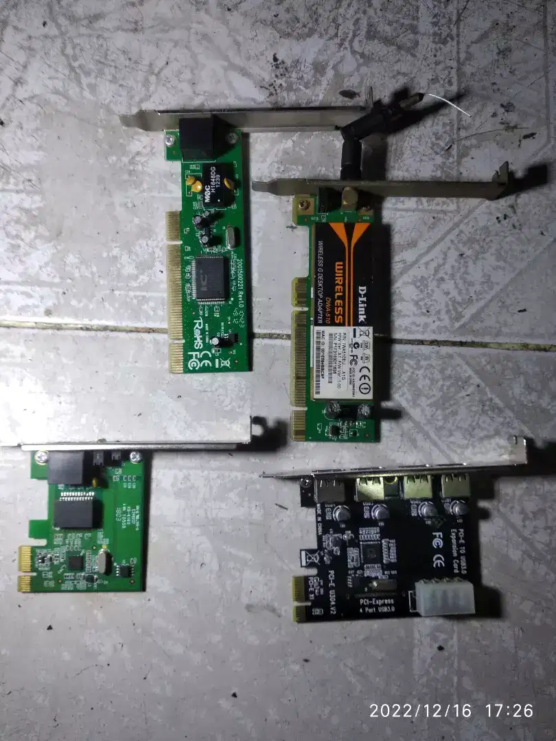 Line card &DLink borongan 4 pcs bekas