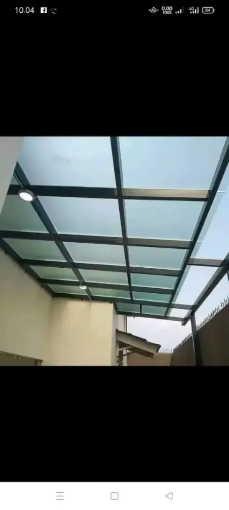 Bikin kanopi minimalis