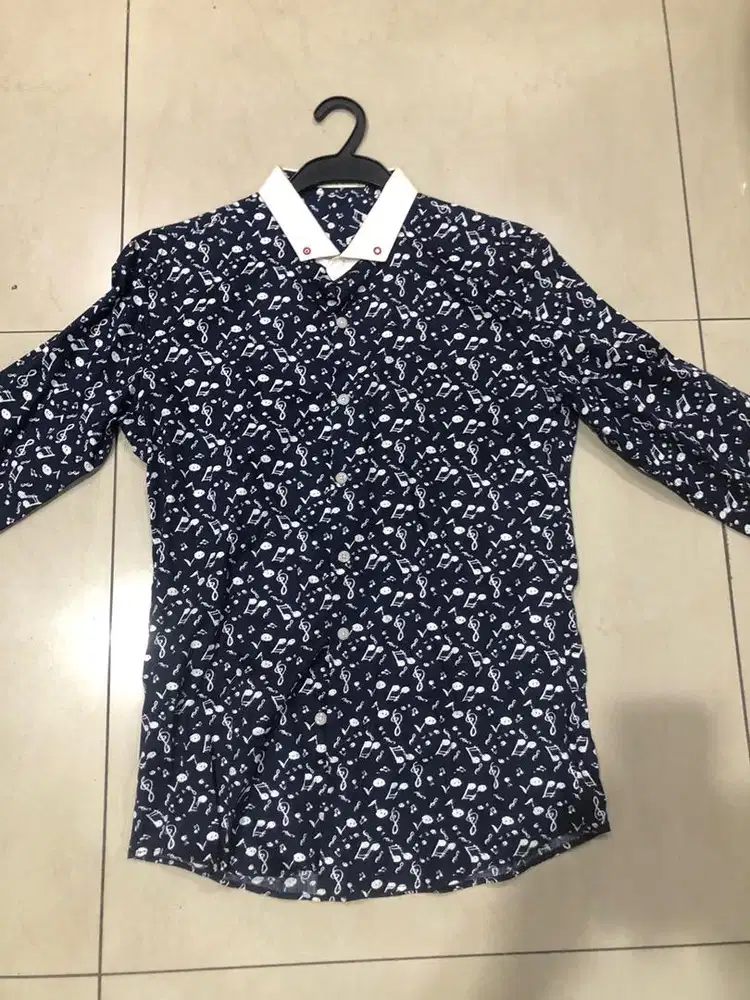 PRELOVED MURMER Import Long Sleeve Fashion Men Shirt