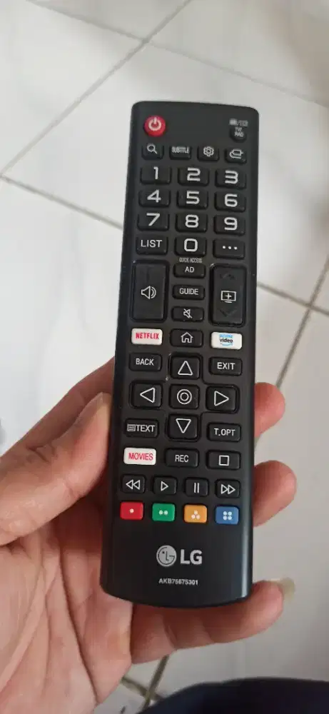 Remote tv LG istimewa