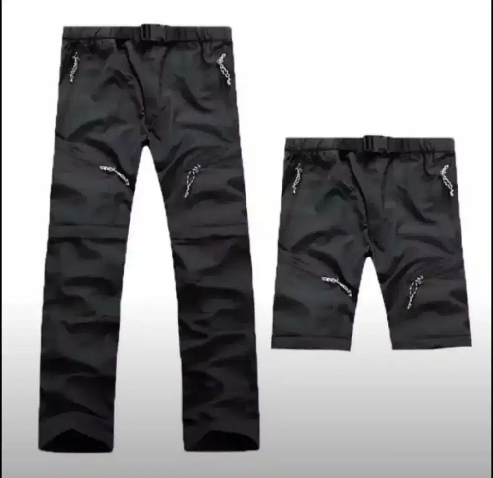 Celana pria bisa panjang dan pendek