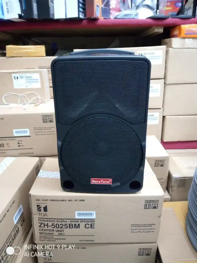 Speaker portebel baretone max  10 c