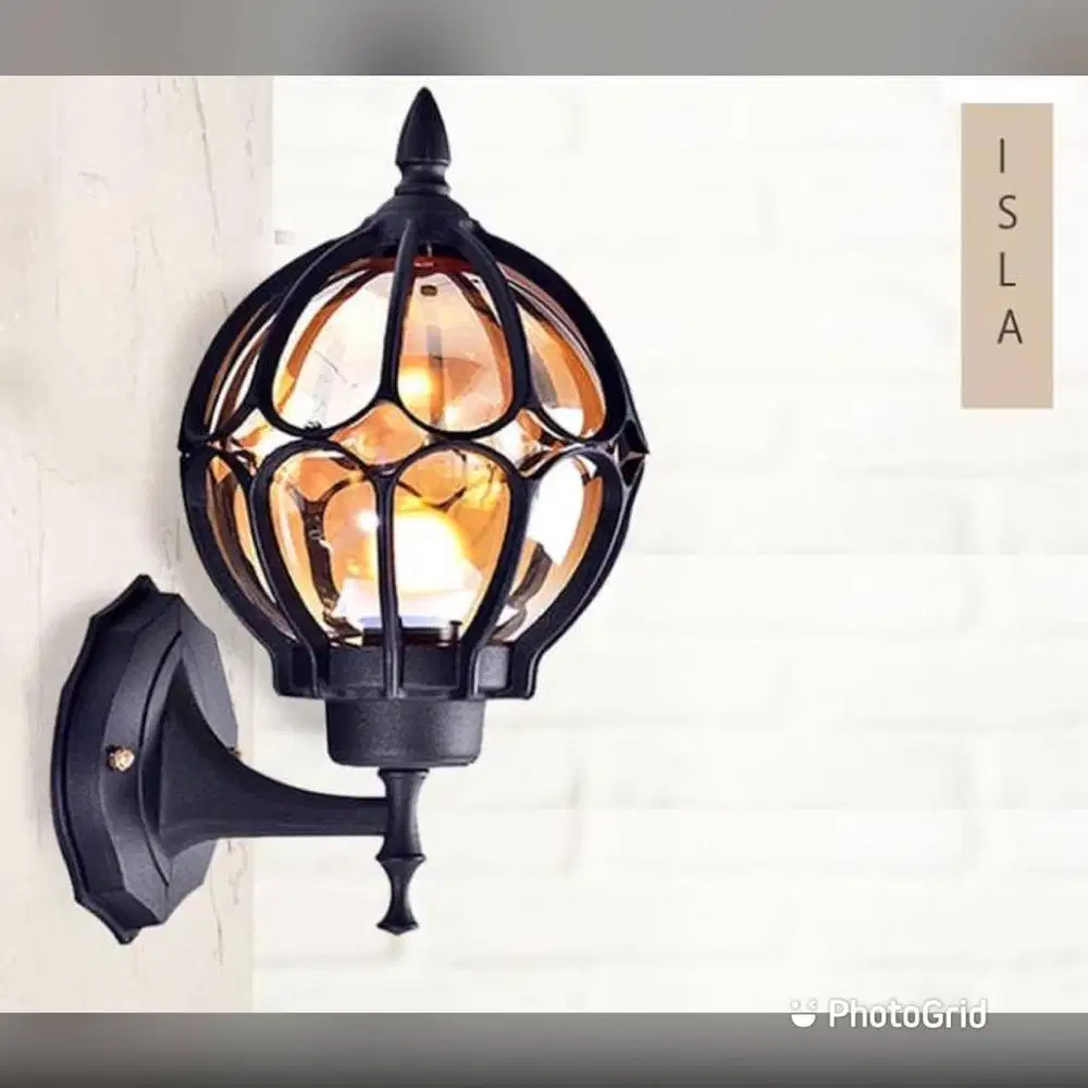 Promo lampu dinding klasik lampu pilar lampu outdor lampu hias caffe