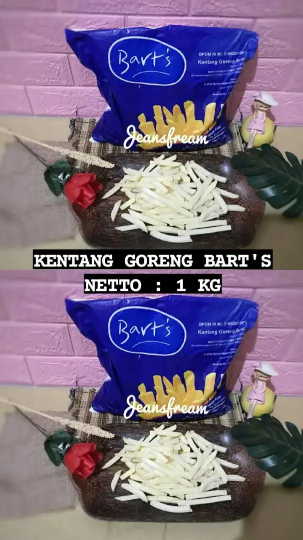 Kentang barts 1kg