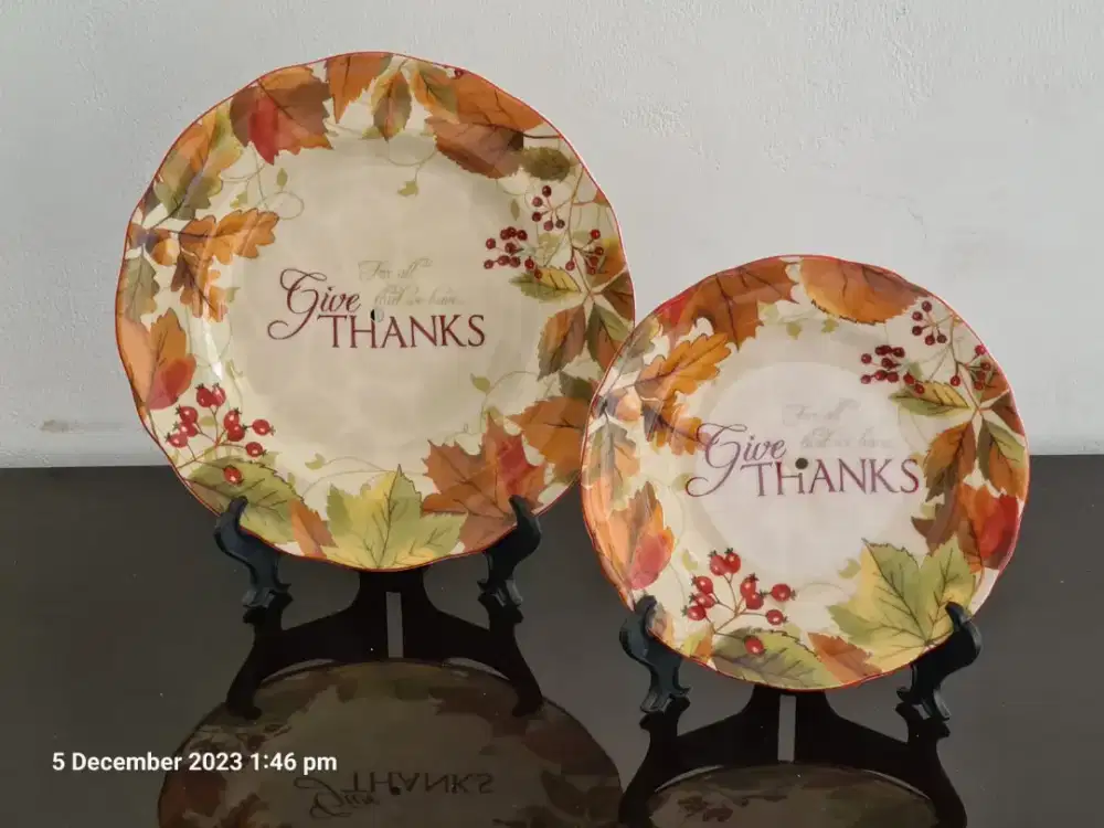 Set Pajangan Dinding Give Thanks