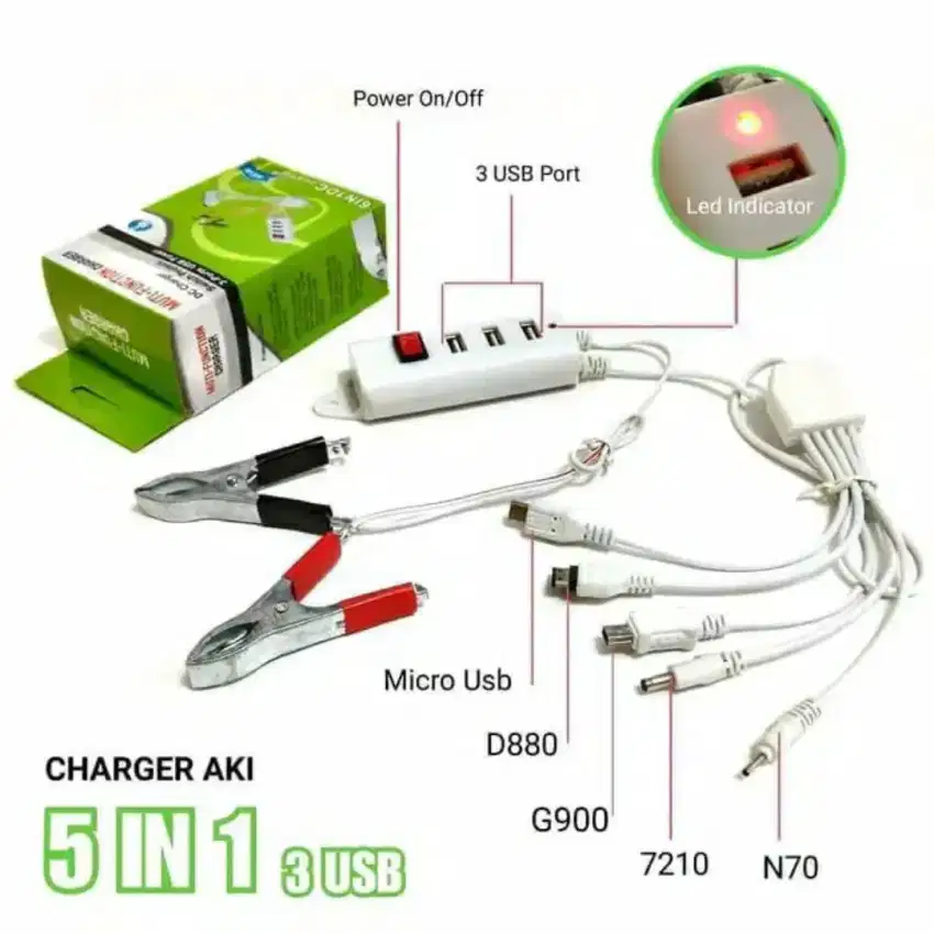 RH charger hp aki