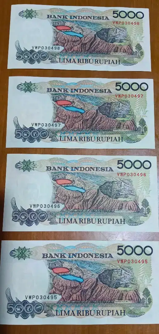 Dijual Uang Lama 5000