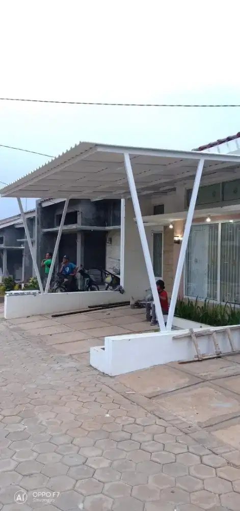 Teralis kanopi baja ringan kanopi besi holo pagar murah berkualitas