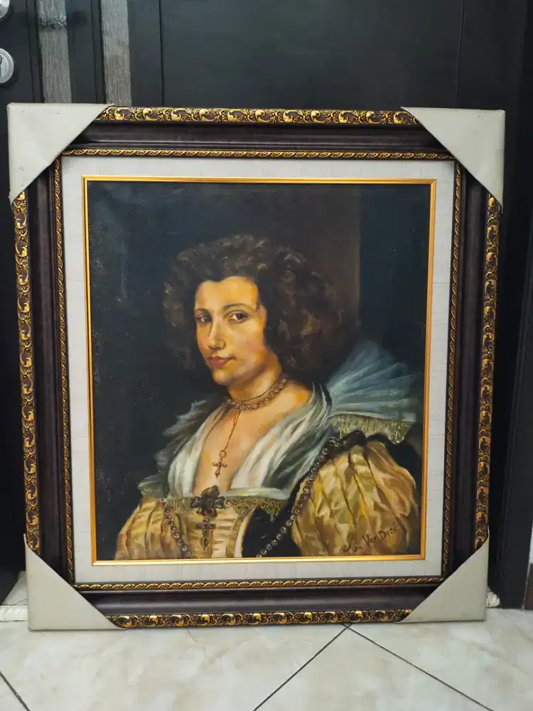 Lukisan Tempo Doeloe ( Karya Antonie Van Dyck , Dari London Belanda).