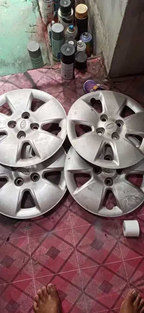 Doff velg KIA Picanto lama ring 14 doff original