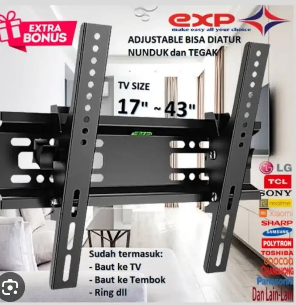 bracket tv LED LCD tv