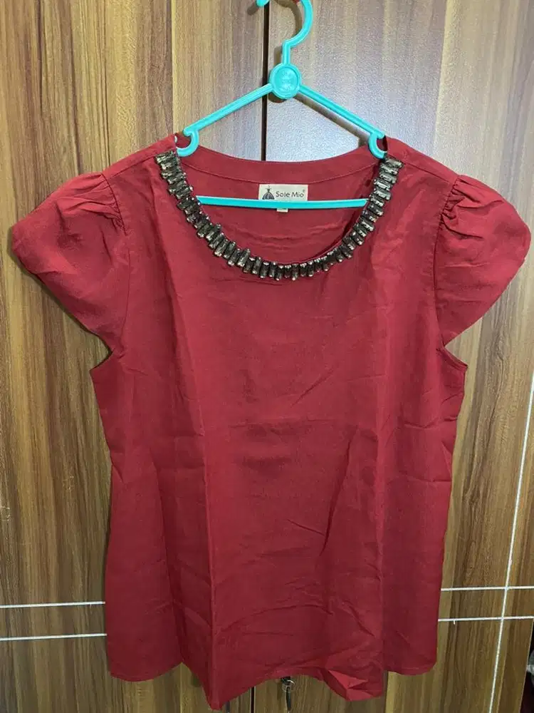 Blouse Red Sole Mio