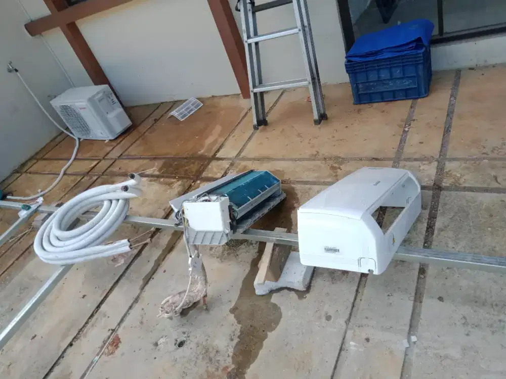 Jasa servis ac bongkar pasang AC pasang AC baru & bekas...