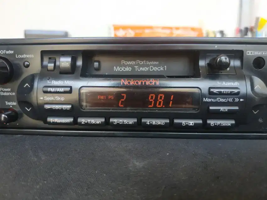 Tape radio nakamichi