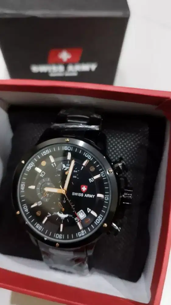 Jam Tangan Swiss Army Rantai