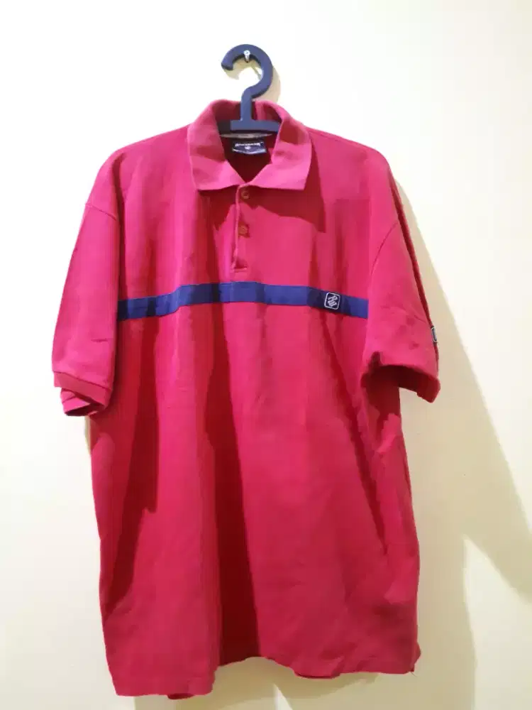 Poloshirt Merek Rocawear Warna Merah