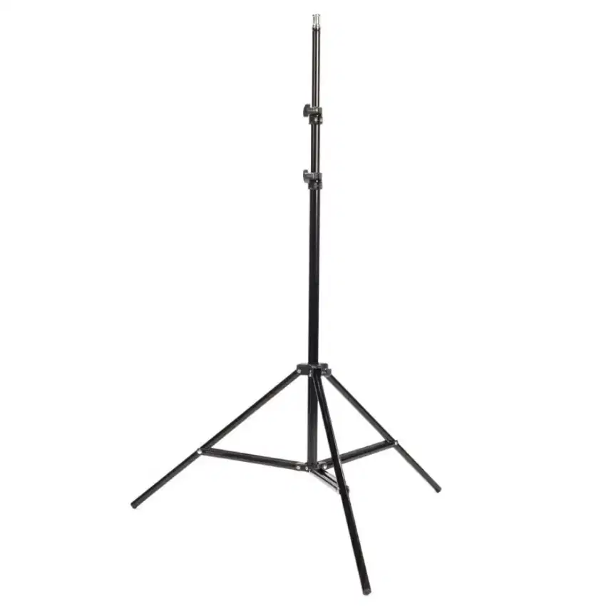 Light Stand Lampu Tripod 16mm 1/4 Thread 3 Section 200cm Photo Studio