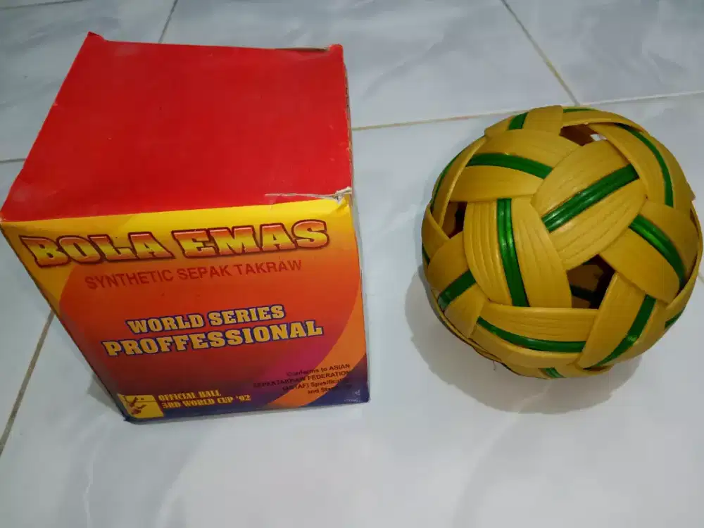 Synthetic sepak takraw