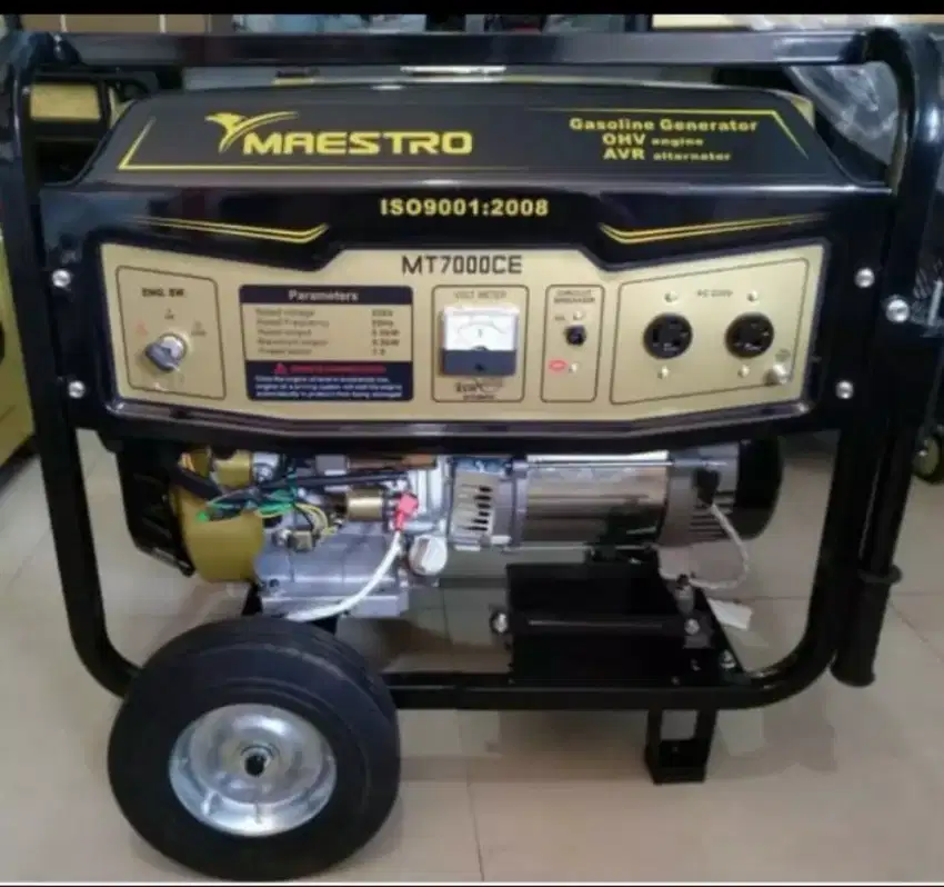 (rumah teknik jogja) genset maestro output 5500