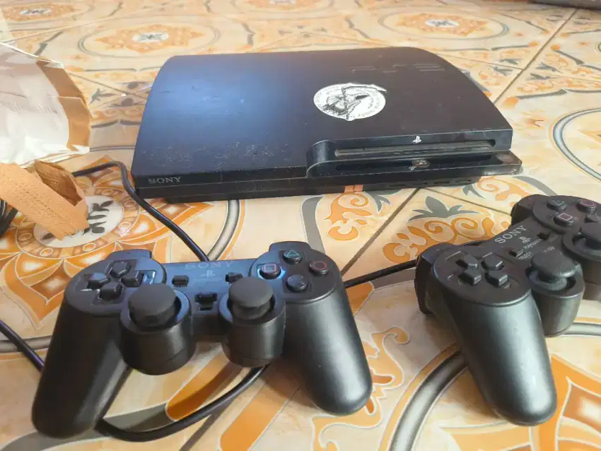 Ps 3 sony slim HD 250 GB dual stik normal