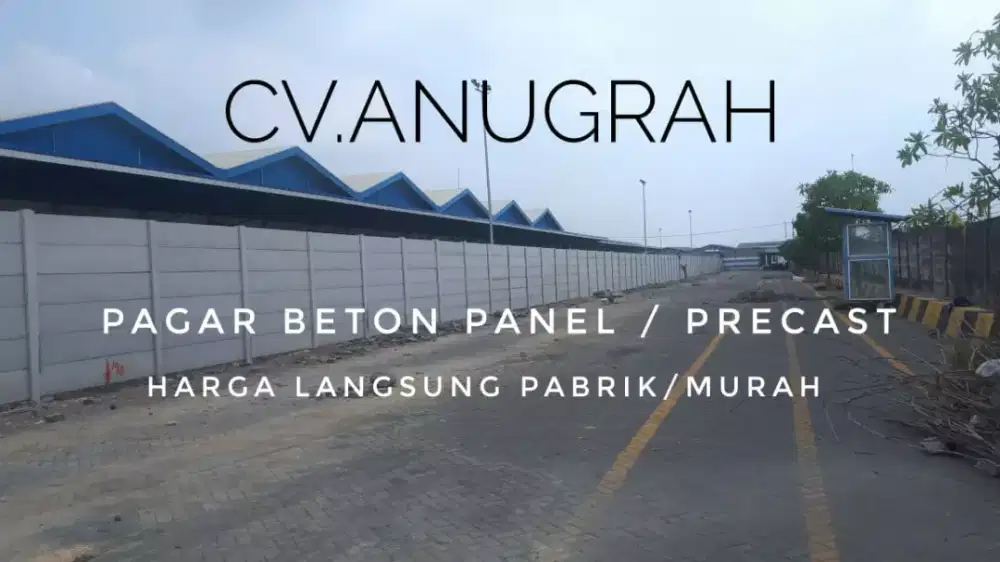 Ready Pagar Panel Precast