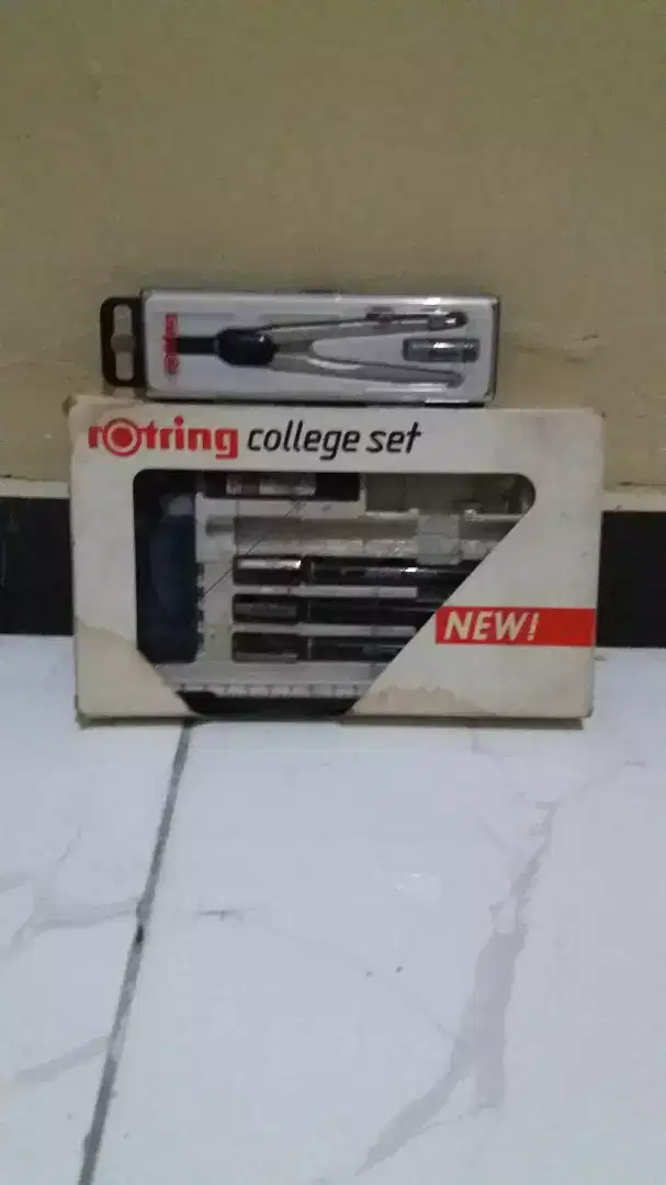 Rapido college set dan jangka Rotring