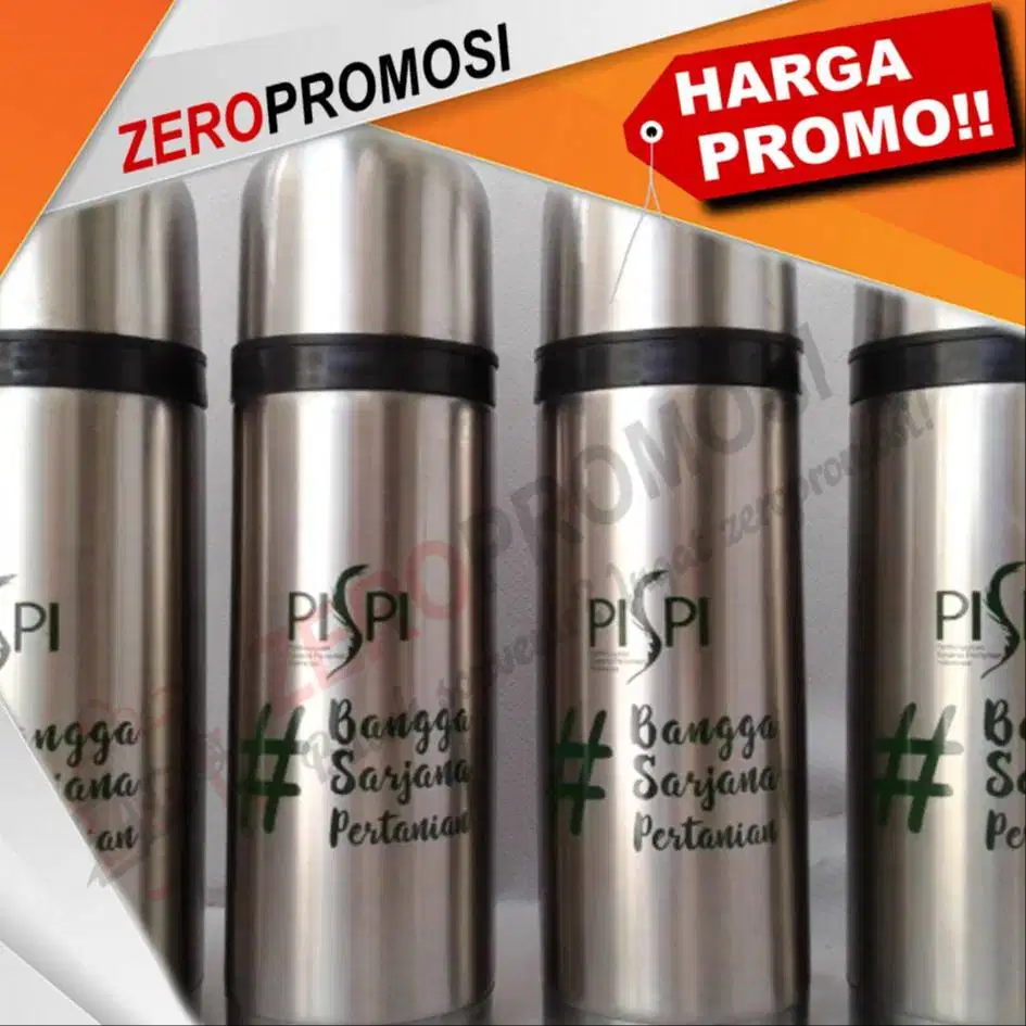 Souvenir Tumbler Botol Minum Stainless Sport Kode T-500 Tali