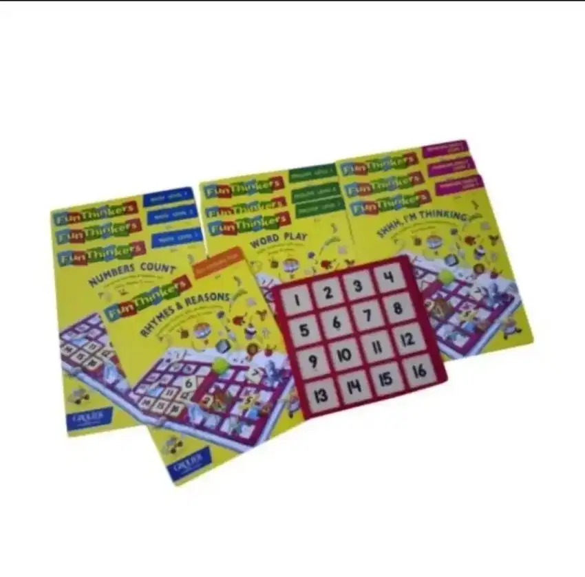 GROLIER FUN THINKER, MEDIA EDUKASI ANAK, PHSYCOLOGY ANAK BUKU ORIGINAL