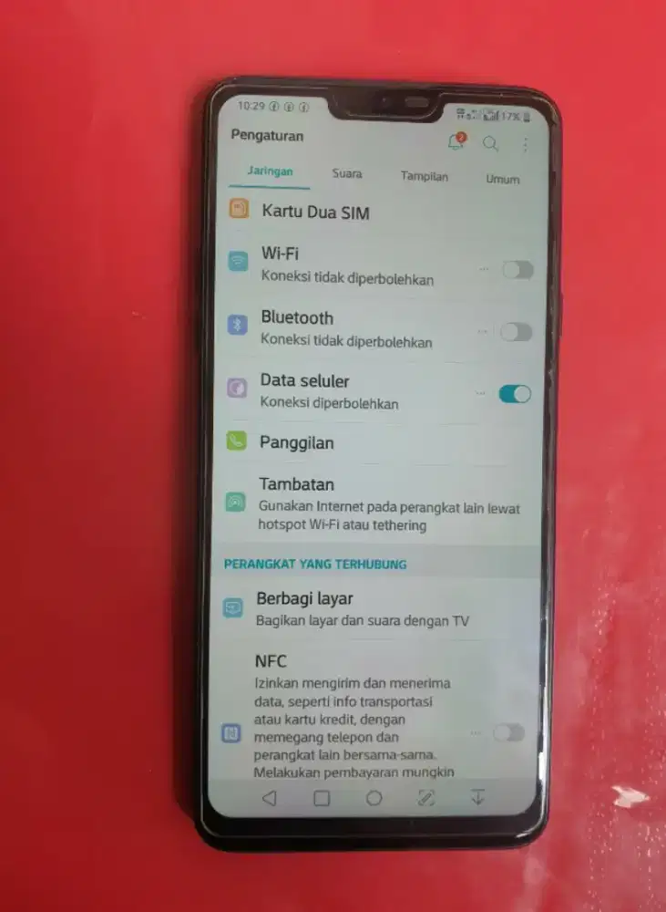 LG G7 plus dual sim 6/128gb bisa tt v60