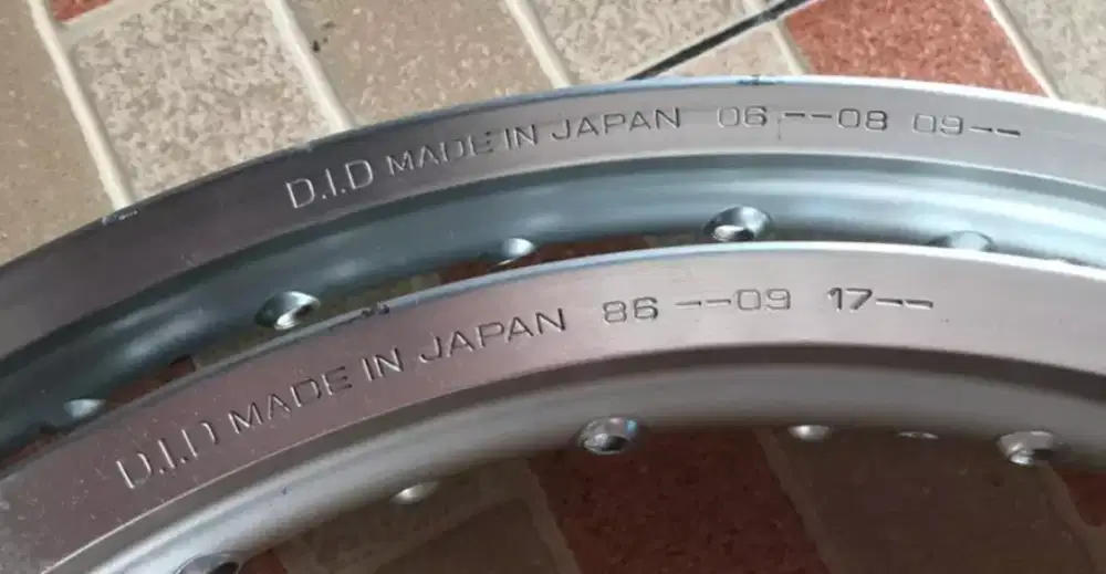 Velg almunium merk d.i.d copotan