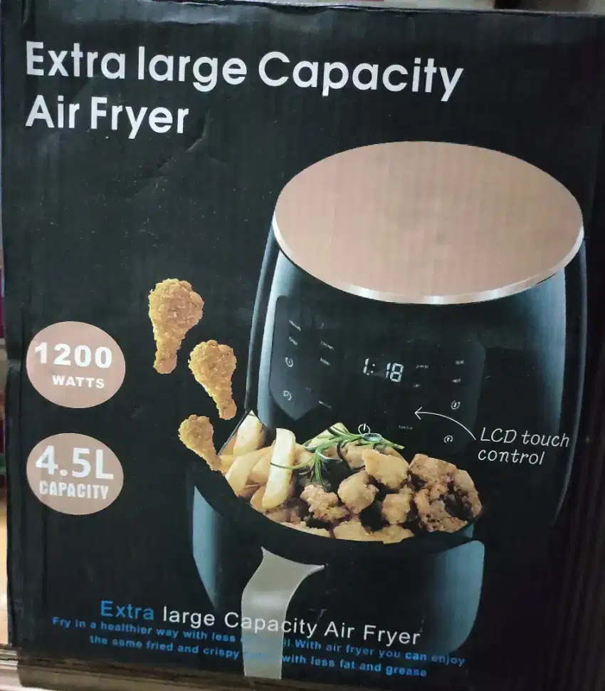 Air Fryer Large 4,5 Liter