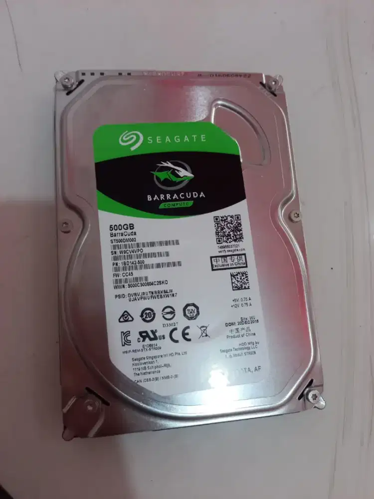 Hardisk Seagate 500GB