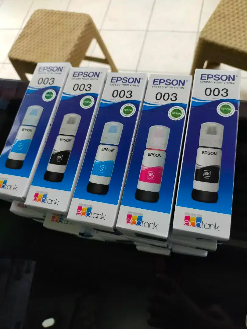 Dibeli tinta Epson 003 original dengan harga tinggi