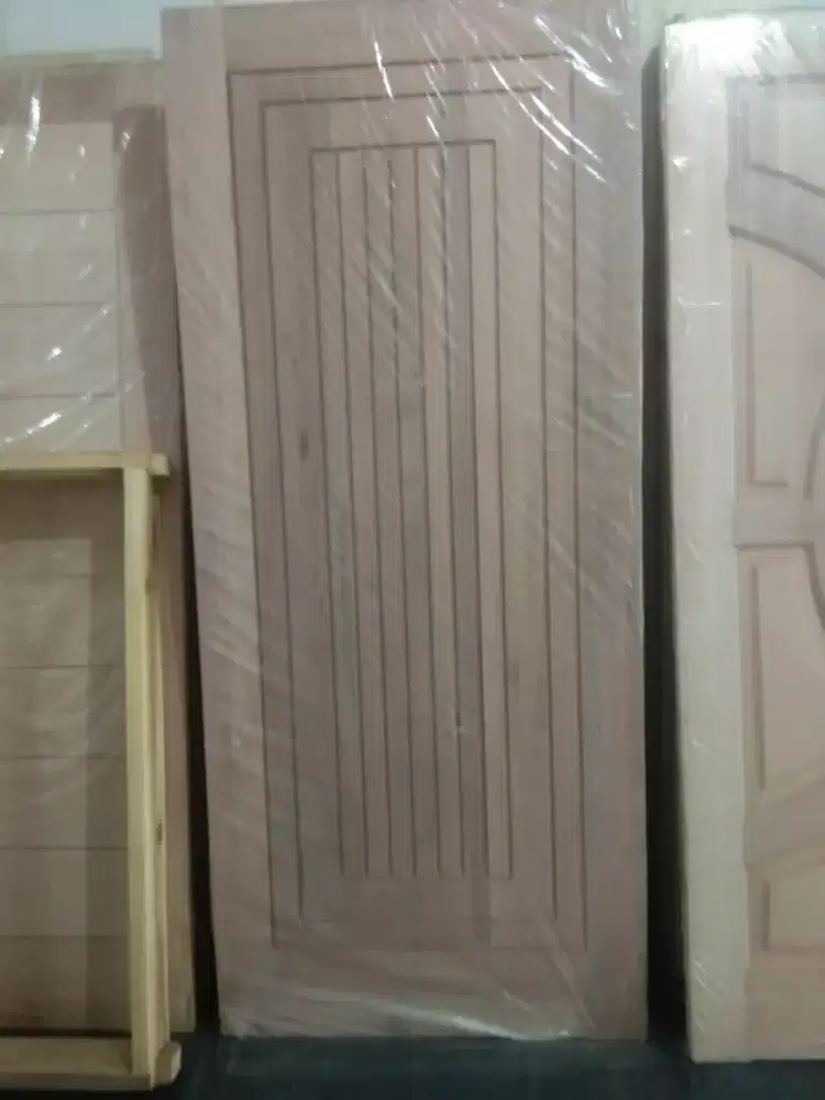 Pintu Kayu Meranti Steam Oven minimalis terbaru rumah mewah murah