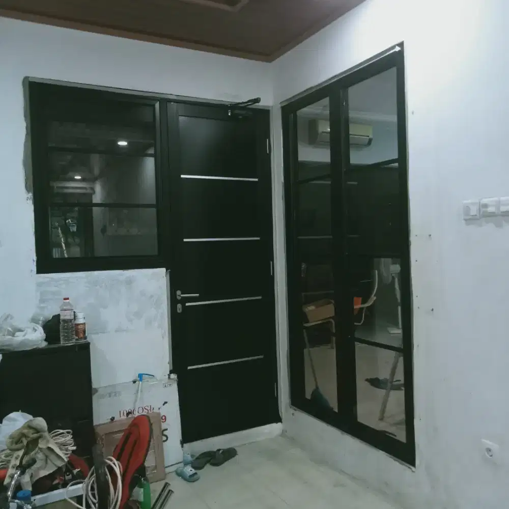 pintu aluminium