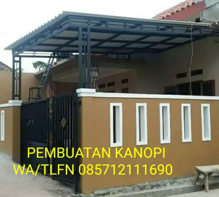 Kanopi pintu pagar tralis dll