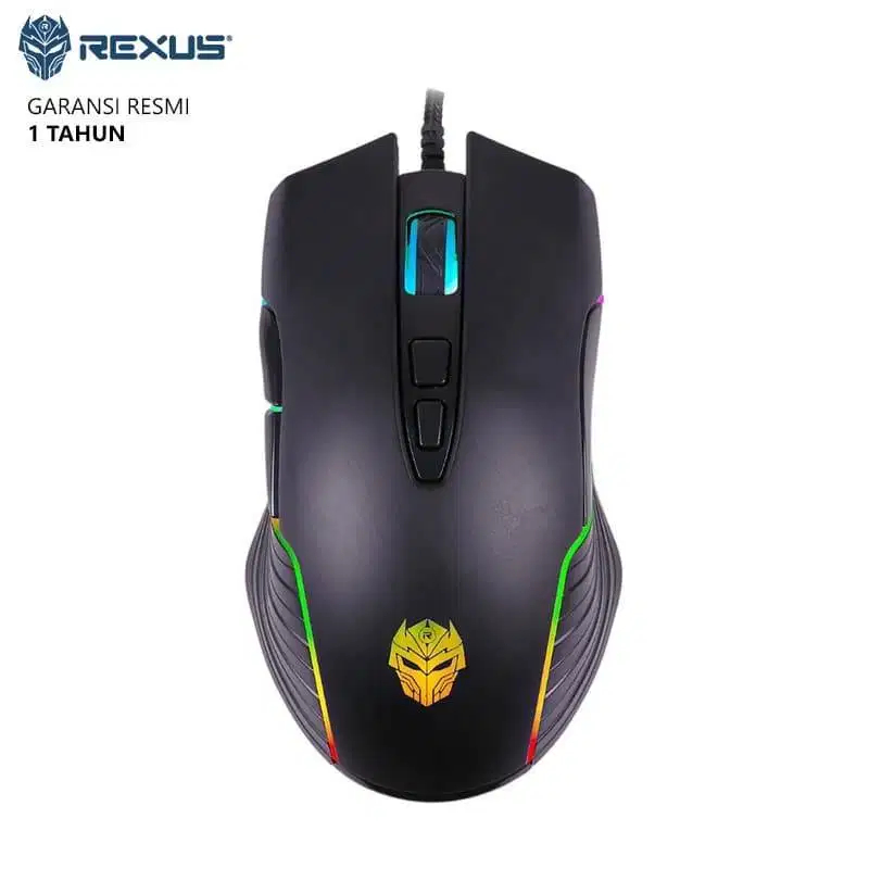 Mouse Gaming Macro Rexus Xierra X12 RGB Gaming Mouse
