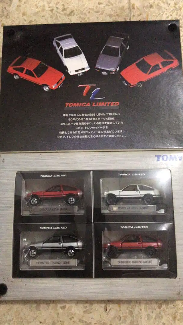 Diecast tomica minicham dandy tomica toyota ae86 levin trueno skyline